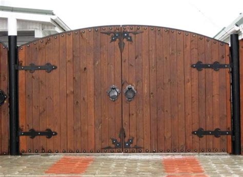 Деревянные ворота в гараж своими руками Домашнему мастеру