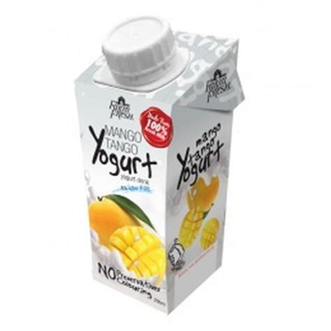 1 Carton Farm Fresh Uht Fresh Milk Yogurt Drink 200ml X 24 Mango