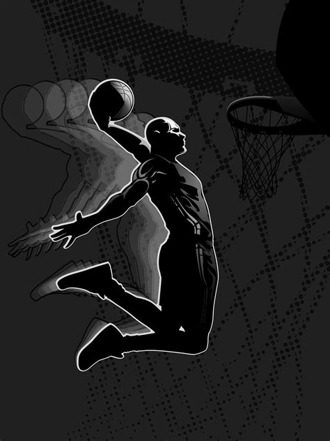 Basketball Black And White Wallpapers Top Free Basketball Black And