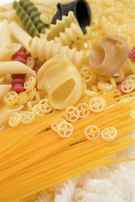 Various Types Of Pasta Detail Photograph By Foodcollection Fine Art