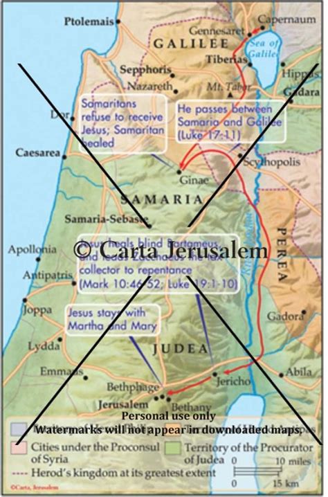 Jesus Last Journey To Jerusalem Biblewhere
