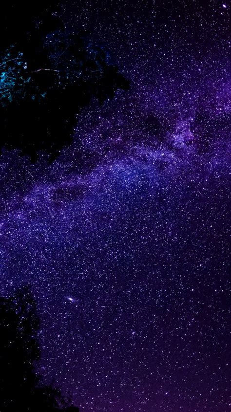 Download Wallpaper 750x1334 Milky Way Stars Night Sky Space Iphone