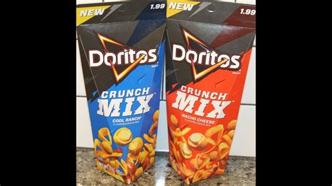 Doritos Crunch Mix Cool Ranch And Nacho Cheese Review Youtube