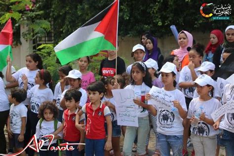 تحت شعار القدس العاصمة الأبدية لفلسطين أطفال مخيمات الطلائع