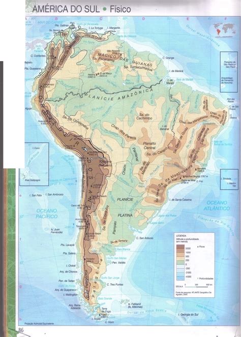 Veja mais ideias sobre américa do sul, países, américa. Aspectos Físicos da América do Sul | Meio Ambiente ...