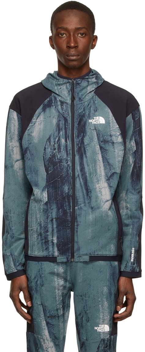 The North Face Blue Polyester Hoodie The North Face
