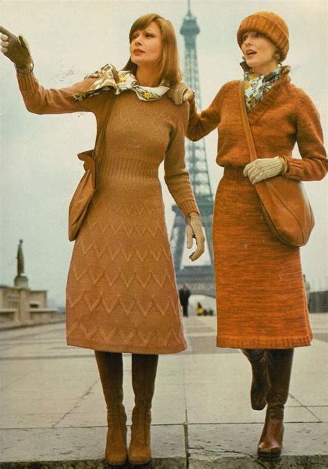 Tbt Knit Dressing Seventies Fashion 70s Fashion 1970s Fashion