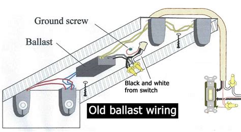 It has 3 pins in the ballast. How to wire electronic ballast