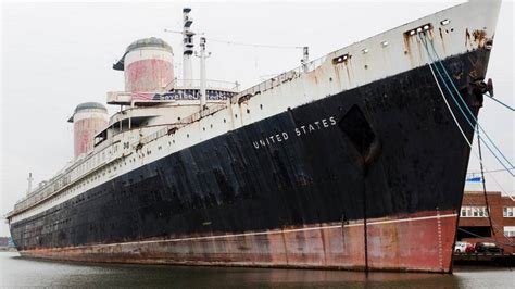 Historic Rusting Ss United States Ocean Liner Could Be Restored To