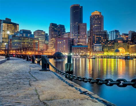 Boston Skyline Wallpapers Download Free
