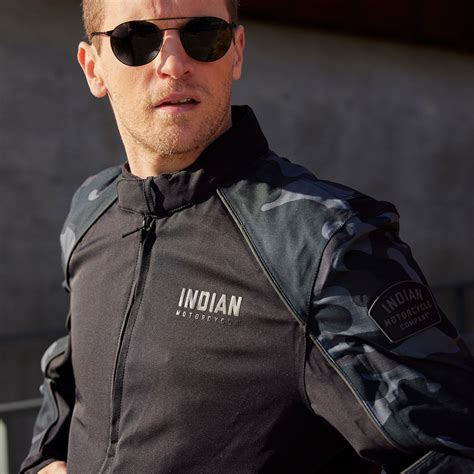 Indian Motorcycle Men's Seattle Jacket, Black | eBay