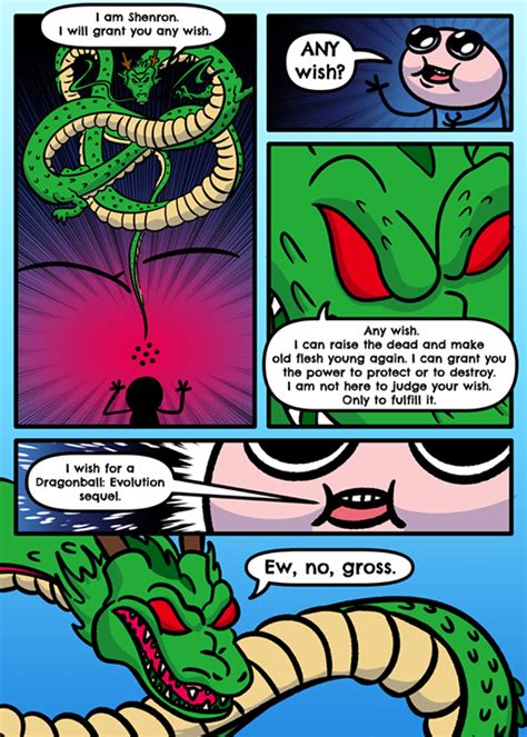 Dragon ball z, gt, super. That is Beyond My Power (Not to Throw Up Over) | Shenron, Steven universe, Funny comics