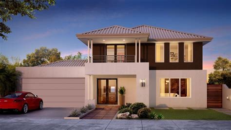 Duplex House Simple Modern Two Storey House Designs The Basic