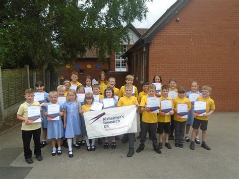 Pupils At Staffordshire Primary School Raise Money For Dementia