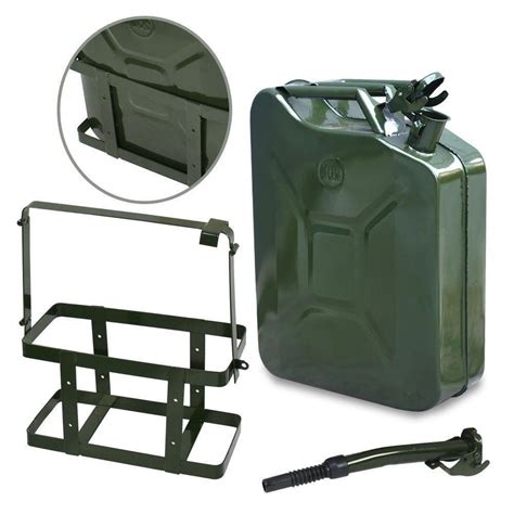 5 Gallon Gas Can Metal Jerry Gasoline Container