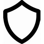 Shield Outline Icon Svg Onlinewebfonts Cdr