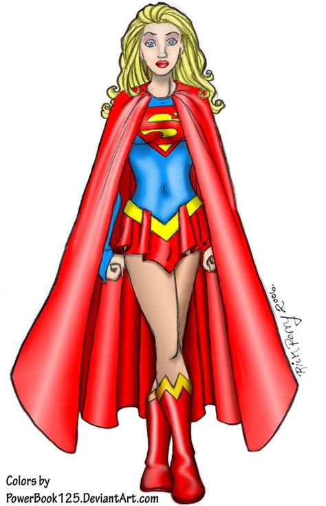 Supergirl Linda Matrix Color By Powerbook125 On Deviantart Supergirl