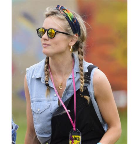 Cressida Bonas Wears Alphabet At Glastonbury Festival 2015 Monica Vinader