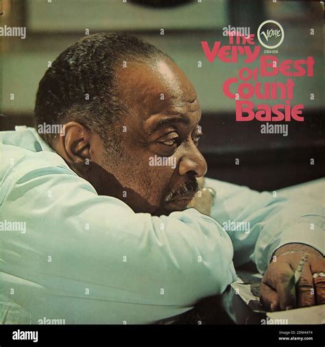 The Very Best Of Count Basie Verve Vintage Vinyl Album Cover Stock