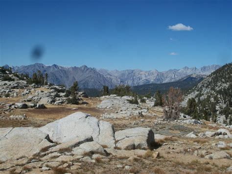 View North From Granite Pass On The Simpson Meadow Trail