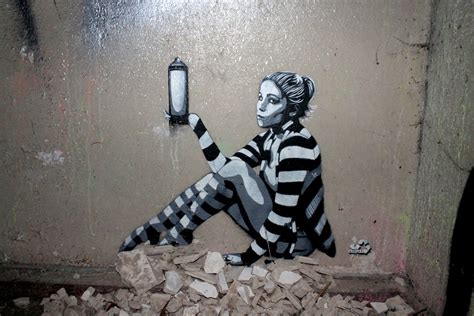 Stencil By Street Artist Decycle Street Art Berlin Flickr