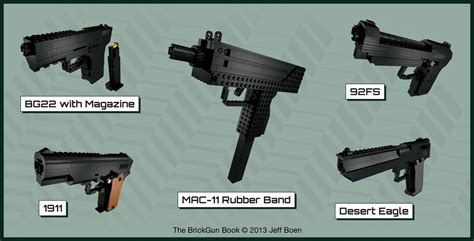 The Brickgun Book Building Lego Pistols The Firearm Blogthe Firearm Blog