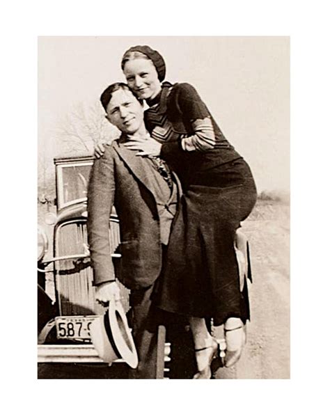 Bonnie And Clyde 1933 Vintage Photo Home Decor Print 8 Etsy
