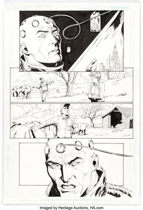 Gary Frank Original Artwork From Hulk To Doomsday Clock For Auction