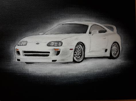 Paul Walkers Toyota Supra Fast And Furious 7 By Maxbechtold On Deviantart