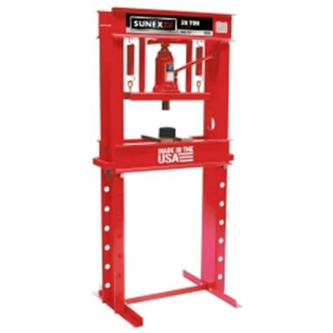 Sunex 5720 20 Ton Manual Hydraulic Shop Press