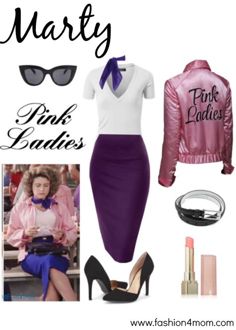 Grease Costume Idea The Pink Ladies T Birds Sandy And Danny Fashion
