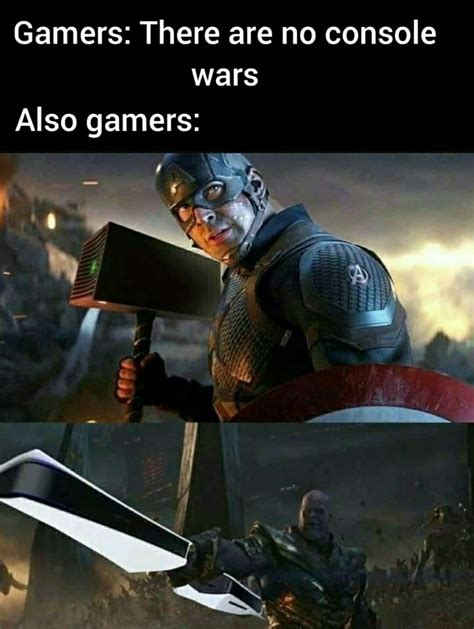 Console War Meme By Caixista Memedroid