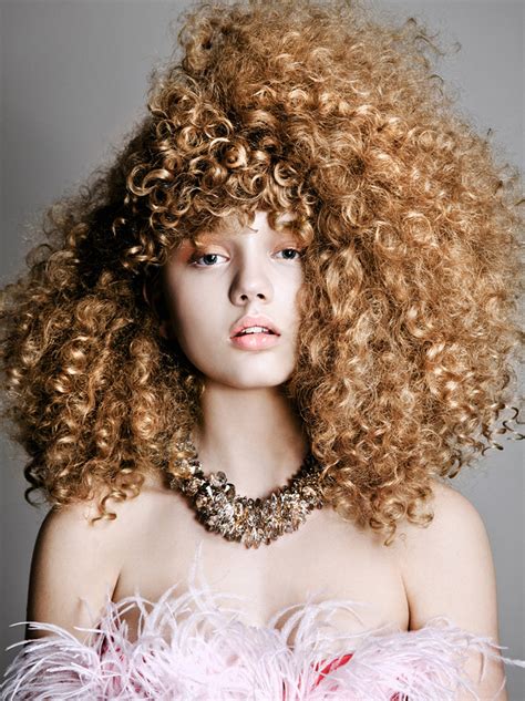 Nancy ♡ Girl ♥ Monday Monday ♥ Best Curly Hair Story From Elle Bulgaria ♥