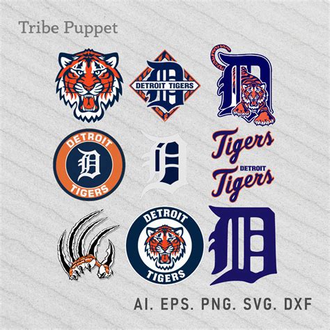 Detroit Tigers Logo Svg Masterbundles