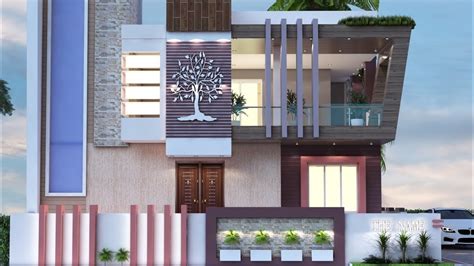 Front Compound Wall Elevation Design