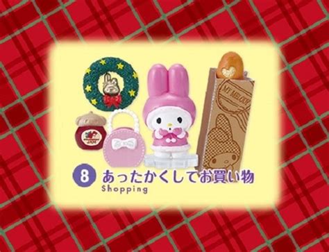 Re Ment Miniature Sanrio My Melody Winter Vacation Set