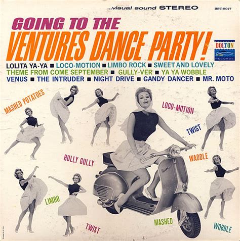 Going To The Ventures Dance Party! (1962) | Album covers, Surf music ...