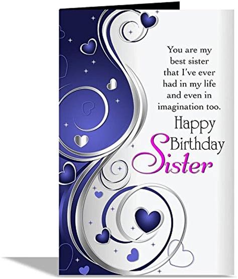 Send A Heartfelt Happy Birthday Card For Your Sister Make Her Day Extra Special