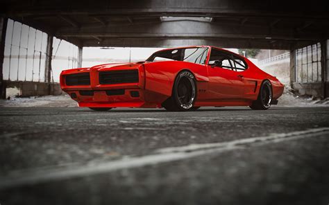 1969 Pontiac Gto Two Face Judge Is A Widebody Classic Autoevolution