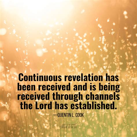 Continuous Revelation Latter Day Saint Scripture Of The Day