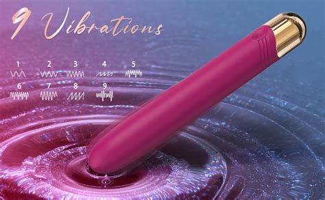 Bullet Vibrator For Precision Stimulation With 9 Vibrations Waterproof