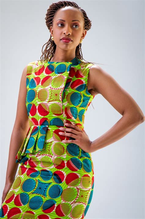 Luxury Fashion And Independent Designers Ssense African Fashion Kitenge Designs African