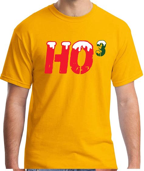 Ho3 Ho Ho Ho Funny Christmas Santa Xmas Office Party S T Shirt Minaze