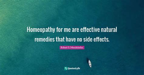 Homeopathy For Me Are Effective Natural Remedies That Have No Side Eff