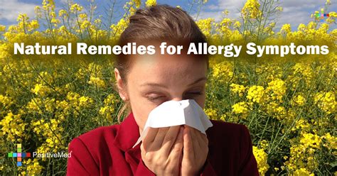 Natural Remedies For Allergy Symptoms