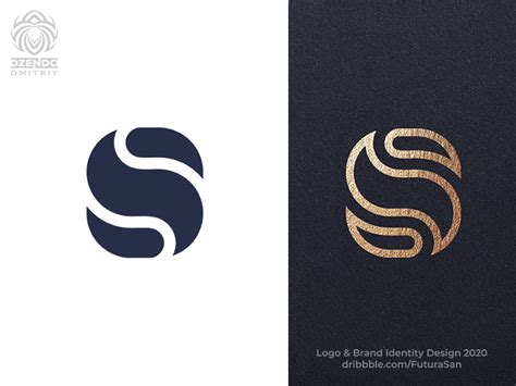 Simple Letter S Logo By Dmitriy Dzendo On Dribbble