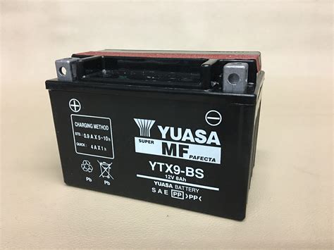 Battery Yuasa Ytx9 Bs Maintenance Free Type 12v 8ah Rungseng