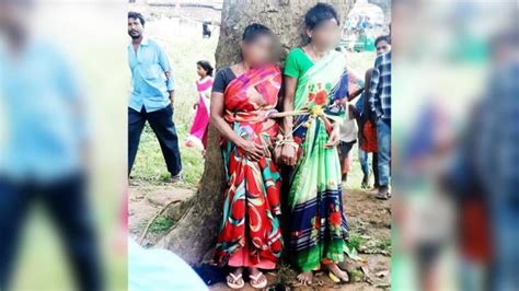 Two Women Tied To Tree Thrashed Tonsured On Allegation Of Stealing