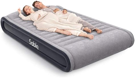Inflate and deflate your inflatables quickly with our manual or electric air pumps. Amazon.com: Sable Queen Air Mattresses with Built-in ...