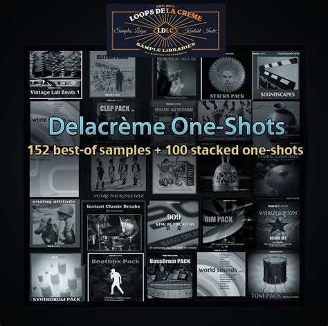 252 Free One Shot Samples — Loops De La Crème
